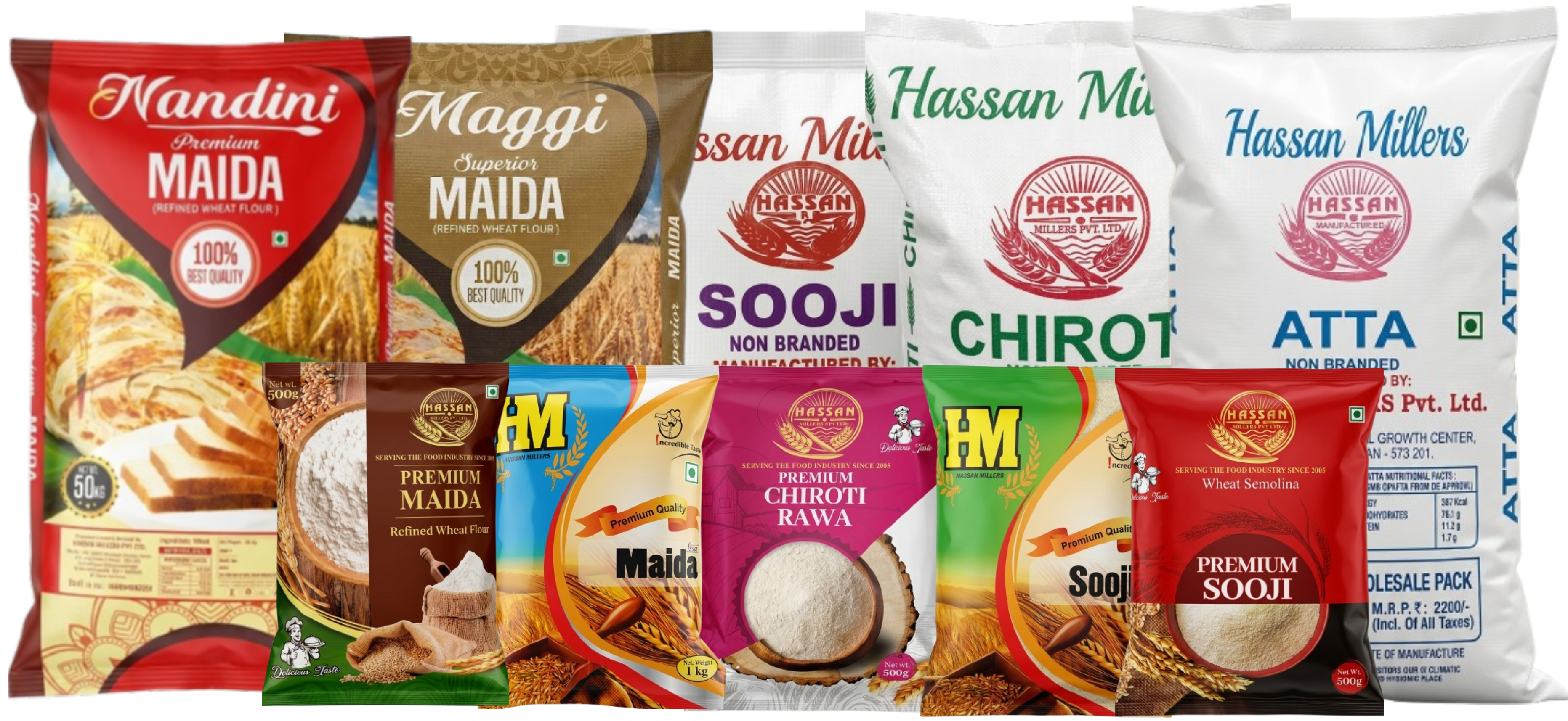 Flour Products Range